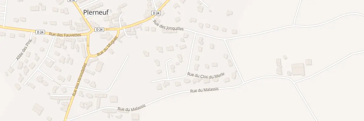 Plan du 7 Rue du Clos du Merle à Plerneuf
