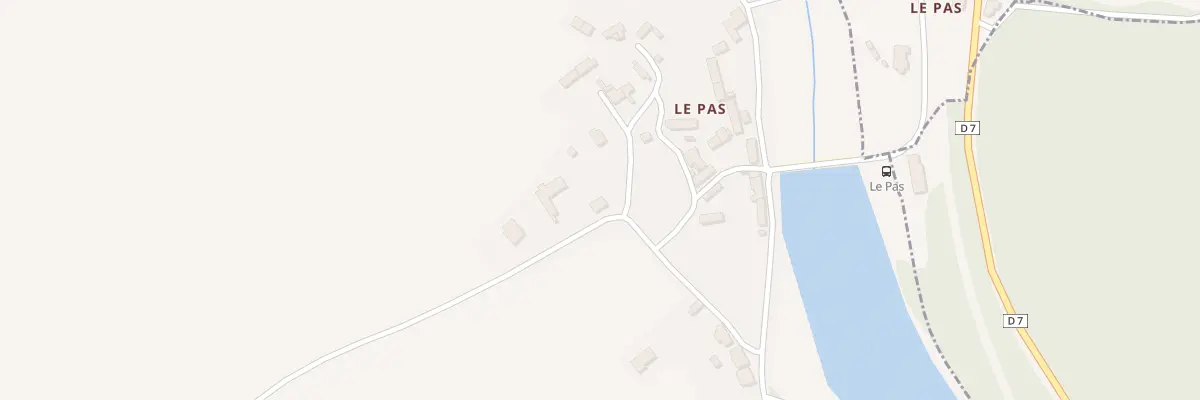 Plan du 128 Le Pas à Lanfains