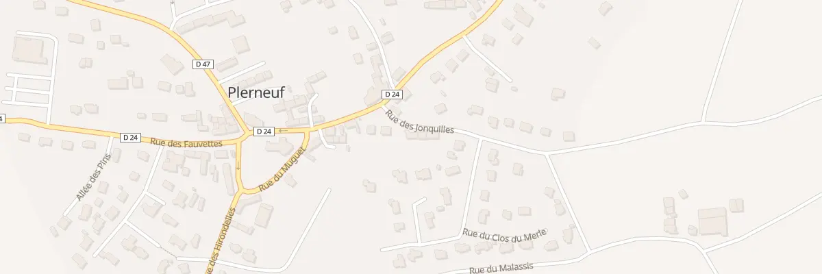 Plan du 4D Rue des Jonquilles à Trémuson