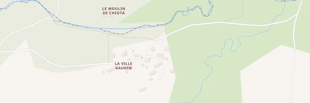 Plan du 3 La Ville Gaudin à Saint-Brandan