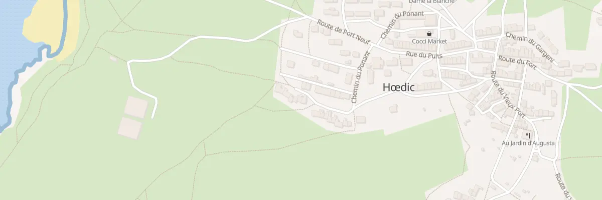Plan du 5142 Le Bourg à Hœdic
