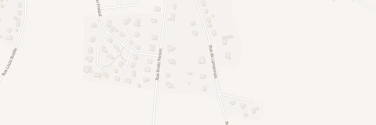 Plan du 22 Rue de Lamennais à Noyal-Pontivy