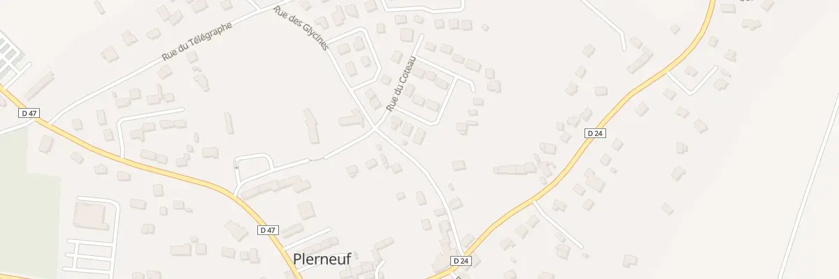 Plan du 2 Rue du Coteau à Plerneuf