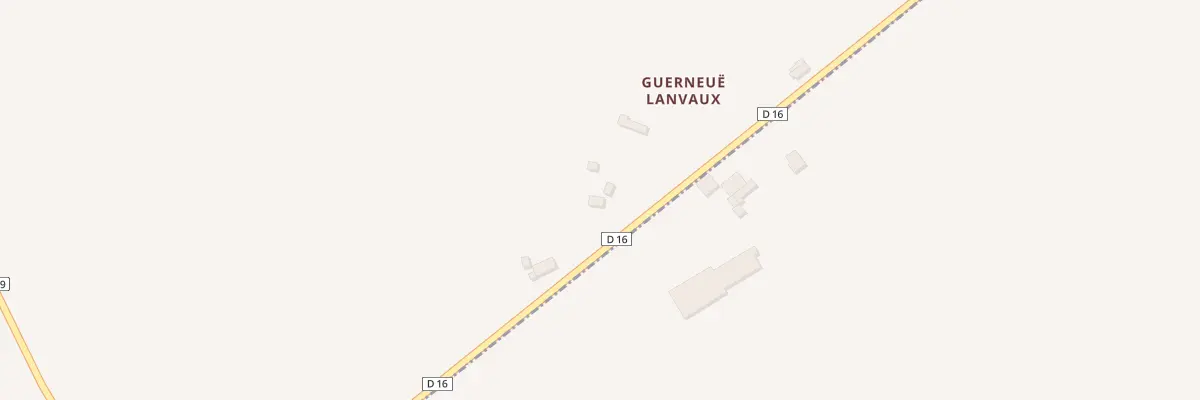 Plan du 5385 Guernehue à Brandivy