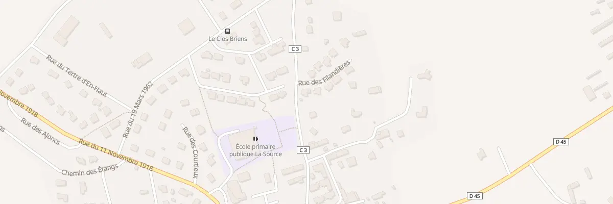 Plan du 2 Rue des Filandières à Saint-Donan