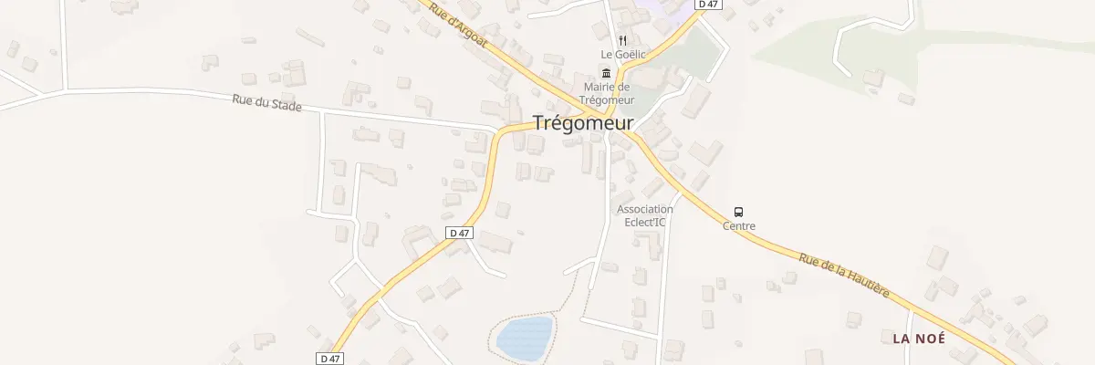 Plan du 7 Rue du Trégor à Trégomeur
