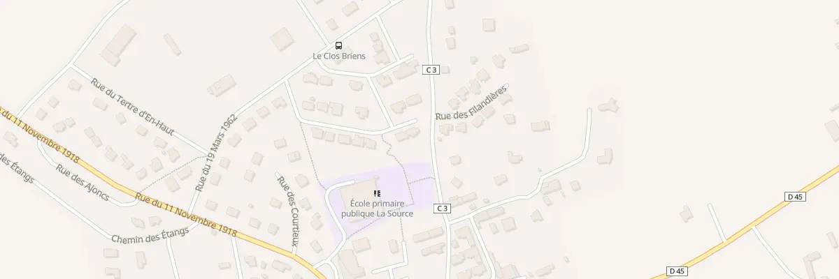 Plan du 14 Rue des Lavandières à Saint-Donan