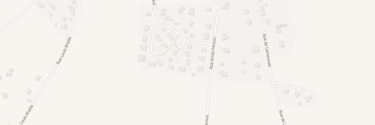 Plan du 5 Rue Xavier de Langlais à Noyal-Pontivy