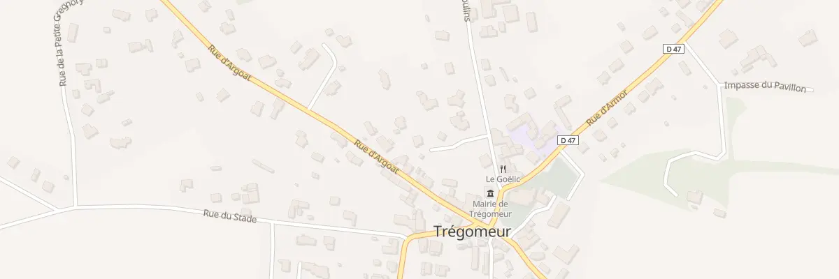 Plan du 4 Imp des Moulins à Trégomeur