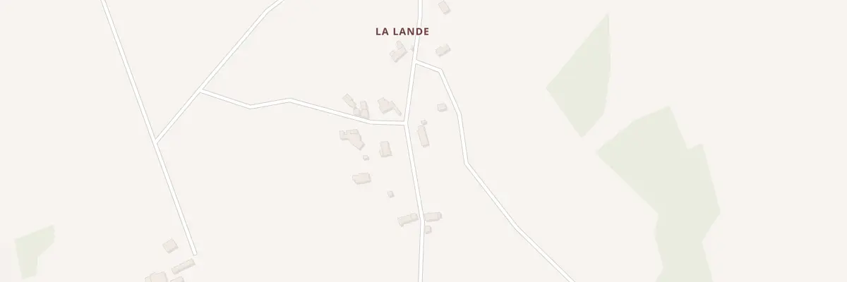 Plan du 2 La Lande à Trégomeur