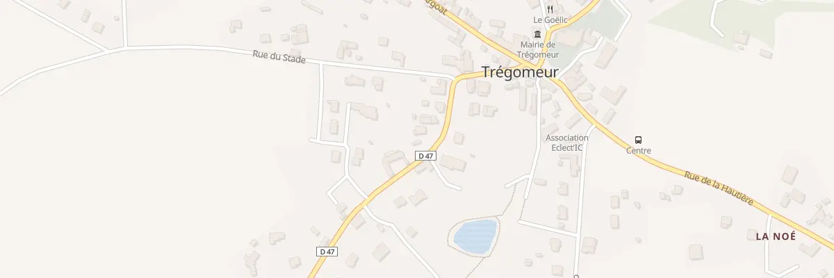 Plan du 16 Rue du Trégor à Trégomeur