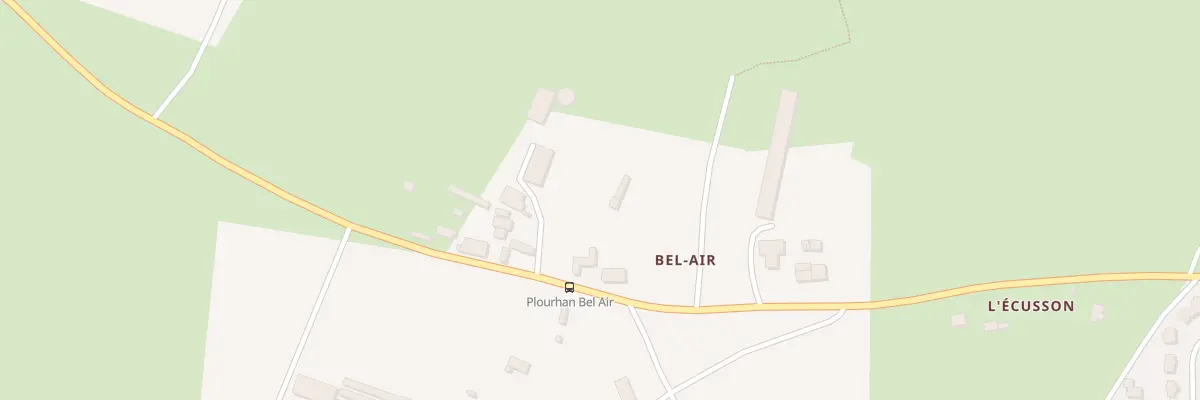 Plan du 14 Rte de Kergrain à Plourhan