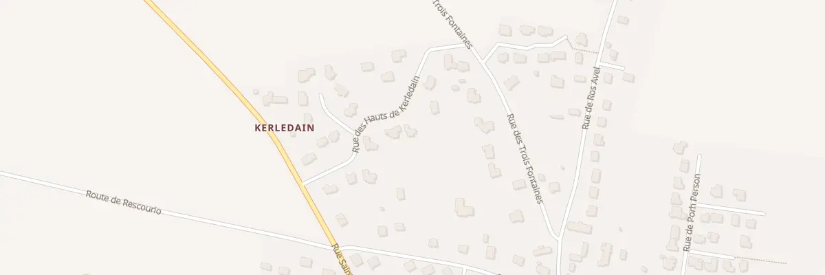Plan du 11 Rue des Hauts de Kerledain à Noyal-Pontivy