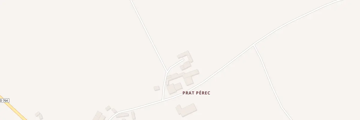 Plan du 2 Prat Perec à Noyal-Pontivy