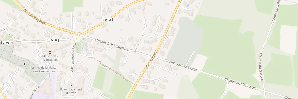Plan du 5010 Lot Le Kerneredo à Arzon