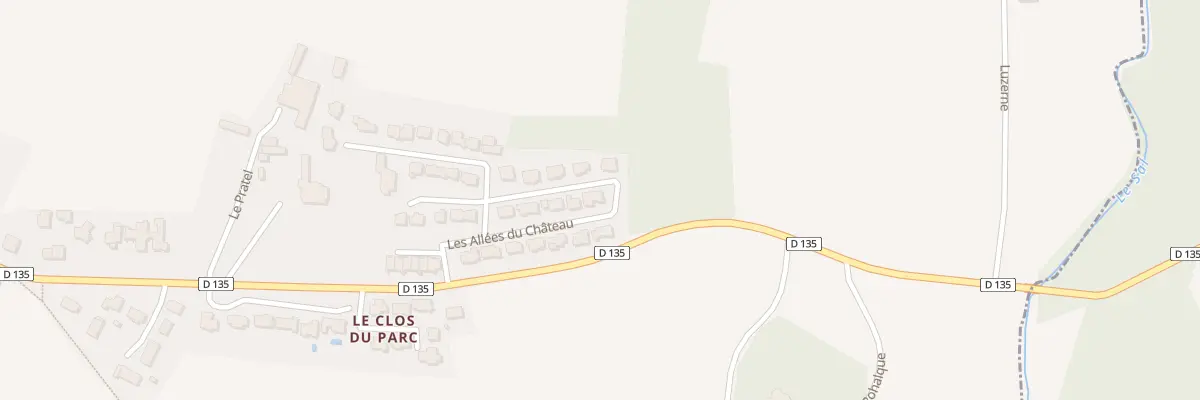 Plan du 3 Lot Les Allees du Chateau à Plumergat