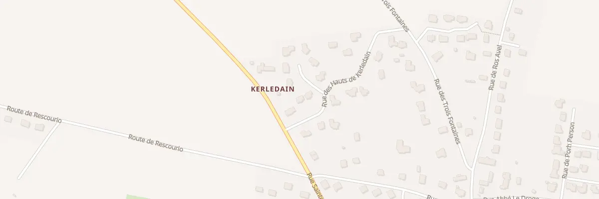 Plan du 22 Rue des Hauts de Kerledain à Noyal-Pontivy