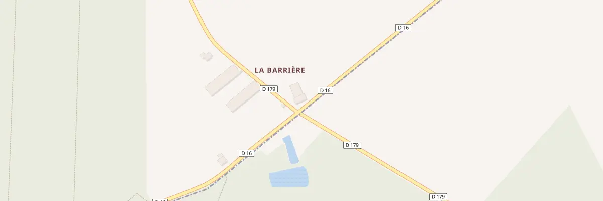 Plan du 5014 La Barrière à Brandivy