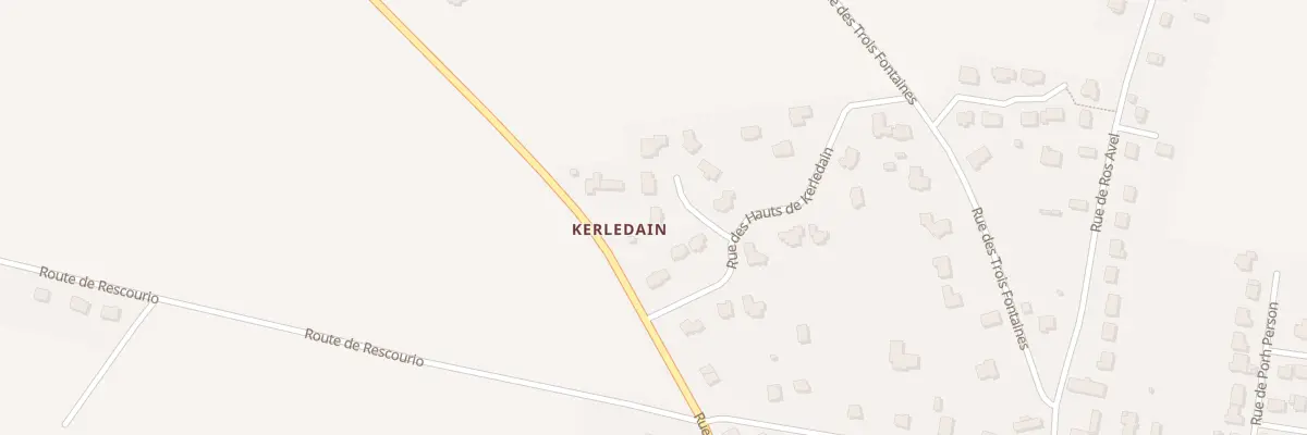 Plan du 18 Rue des Hauts de Kerledain à Noyal-Pontivy