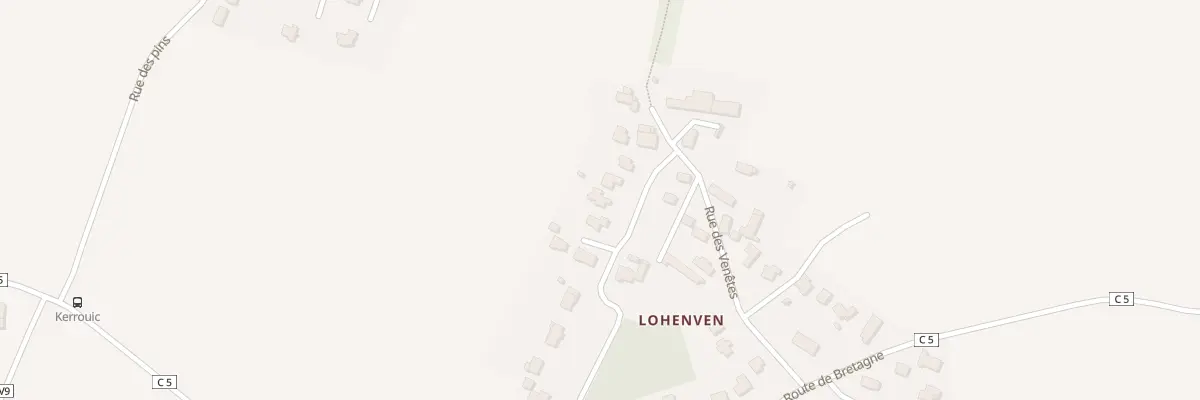 Plan du 13 Rue des Pommes à Plougoumelen