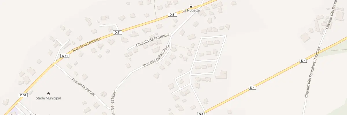 Plan du 5411 La Bellevue à Lantic