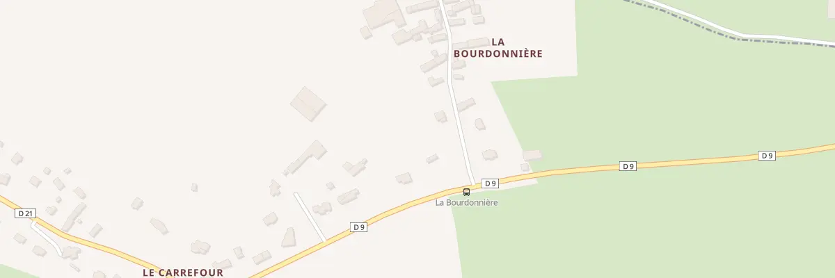 Plan du 3B La Bourdonniere à Plourhan