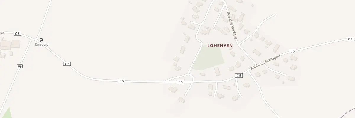 Plan du 1 Rue des Pommes à Plougoumelen