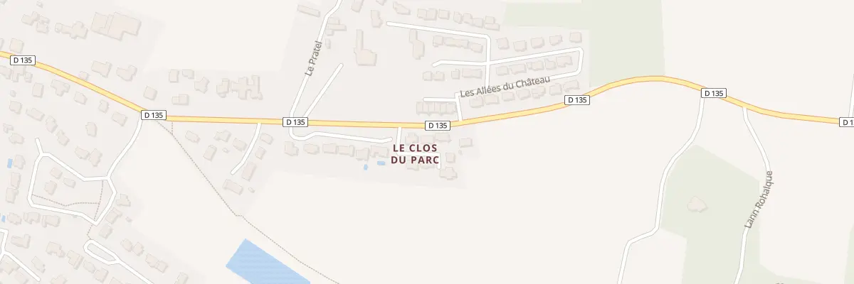 Plan du 2 Res Le Clos du Parc à Plumergat