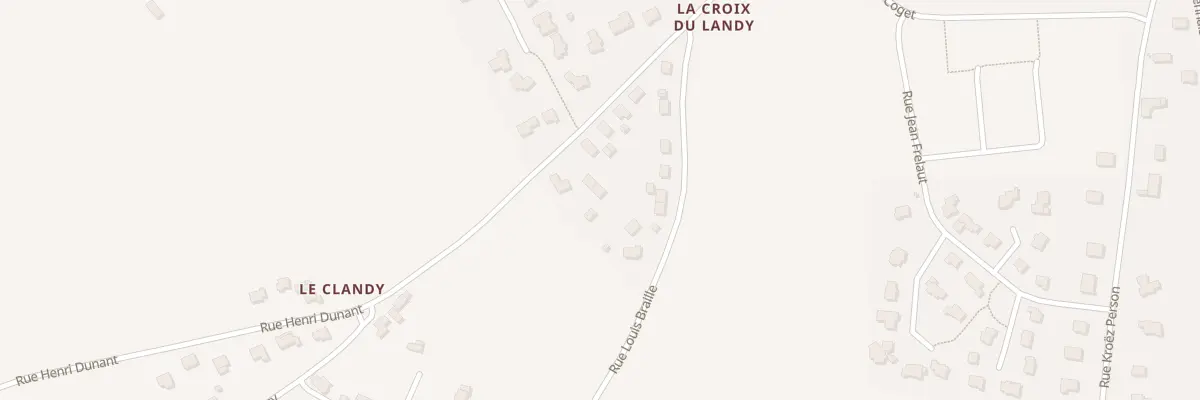 Plan du 13 Rue Raoul Follereau à Noyal-Pontivy