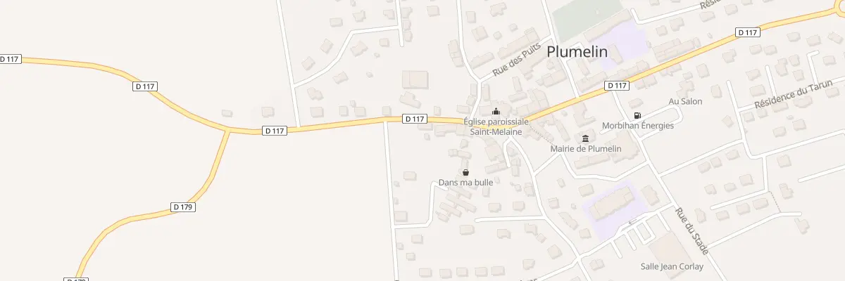 Plan du 5 Rue de la Fontaine à Plumelin