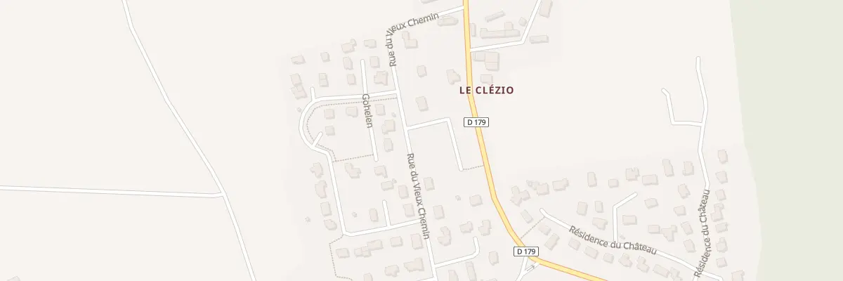 Plan du 2 Res des Bleuets à Plumelin
