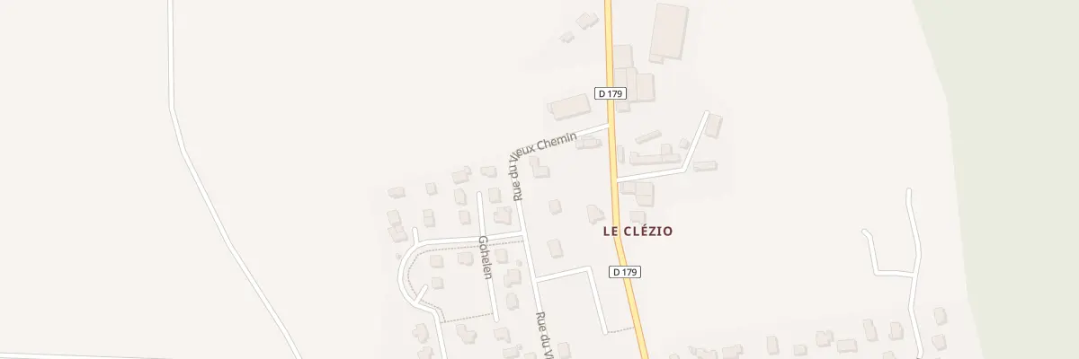 Plan du 3T Le Clezio à Plumelin