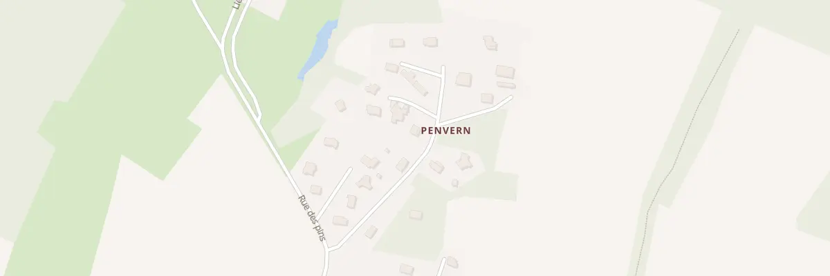 Plan du 5163C Penvern à Plougoumelen