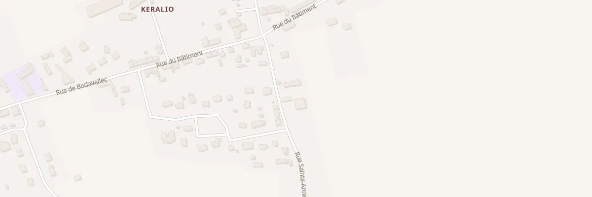 Plan du 3 Rue Ste Anne à Évellys