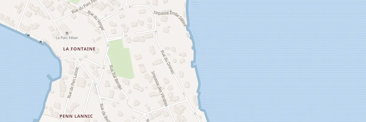 Plan du 19 Rue du Drénez à Larmor-Baden