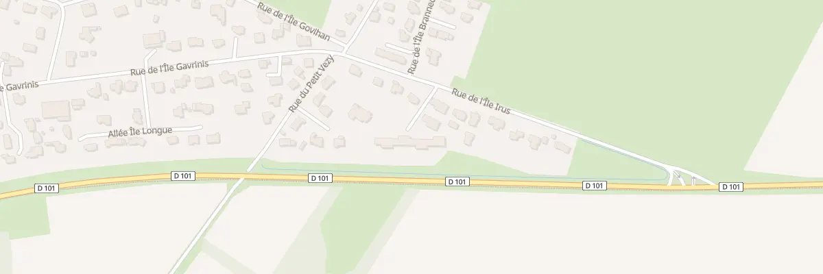 Plan du 12 Rue de l’Ile Irus à Baden
