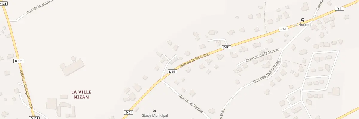 Plan du 11 Rue de la Nouette à Lantic