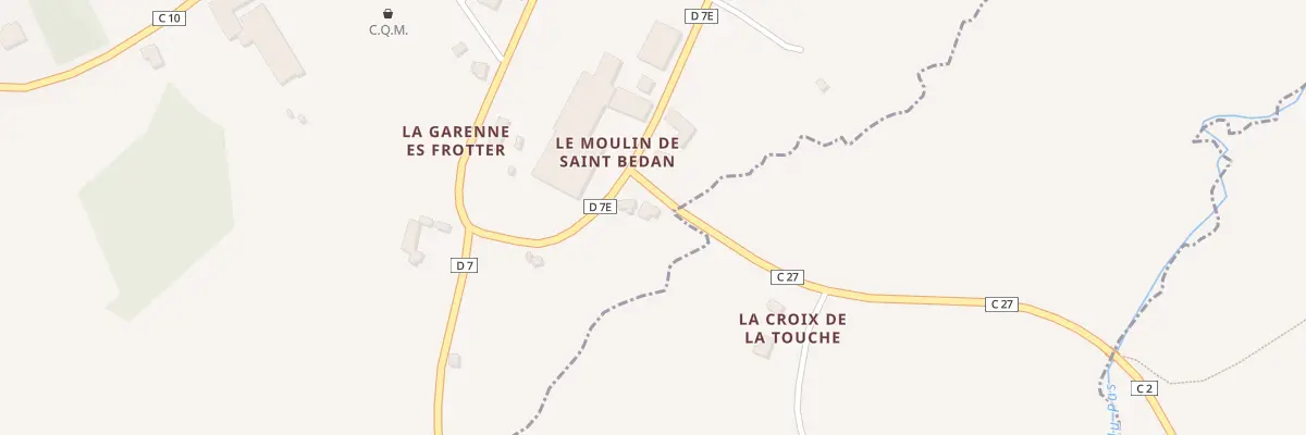 Plan du 5164 Le Pont Camet à Saint-Brandan