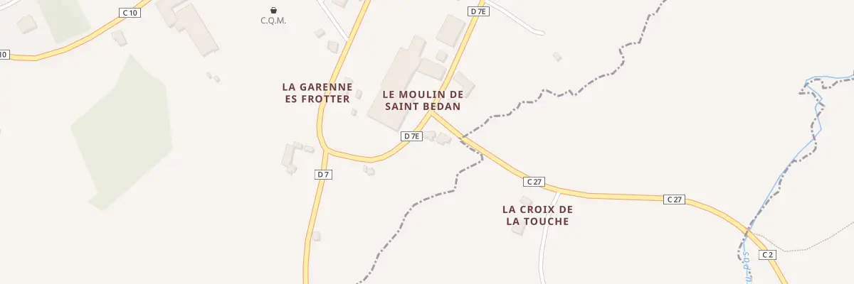 Plan du 5163 Le Pont Camet à Saint-Brandan