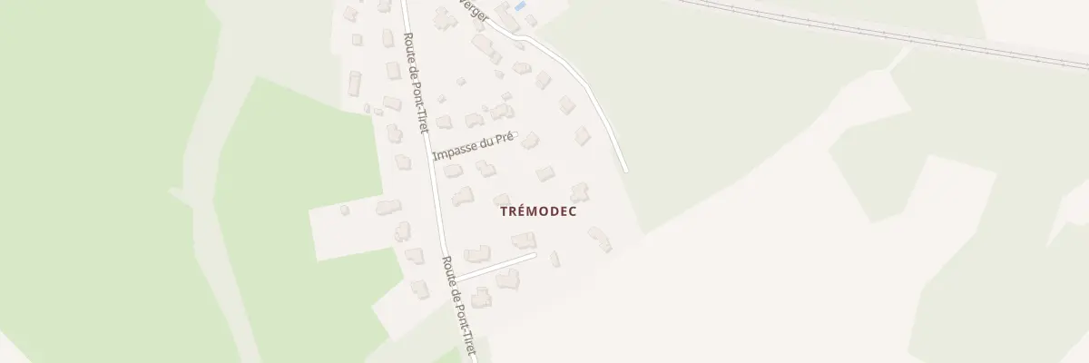 Plan du 8 Imp du Pré à Plougoumelen
