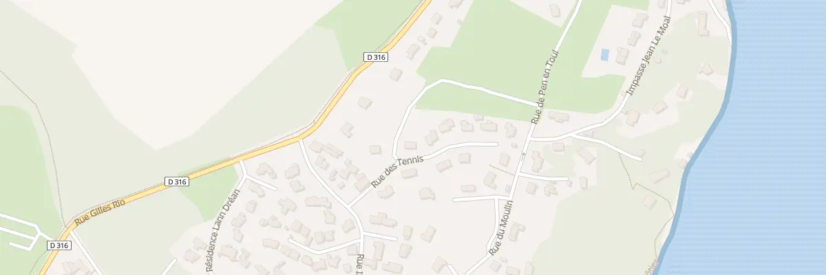Plan du 7 Rue des Tennis à Larmor-Baden