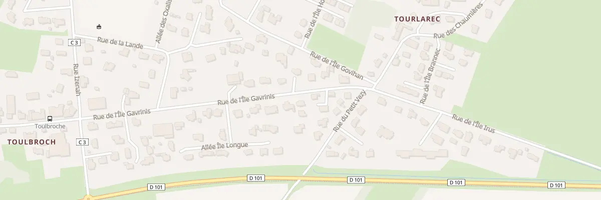 Plan du 30 Rue de l’Ile Gavrinis à Baden