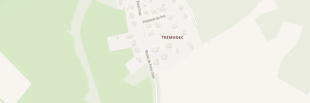 Plan du 4 Rte de Pont Tiret à Plougoumelen