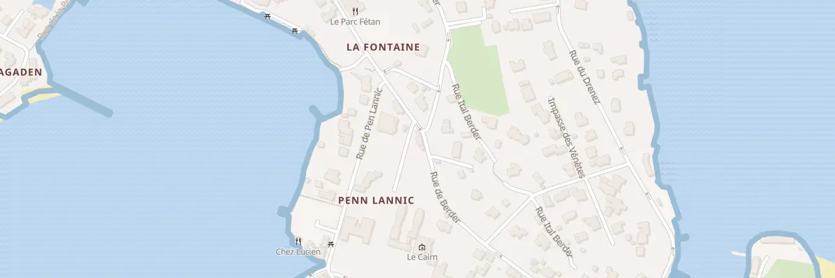 Plan du 26 Rue de Berder à Larmor-Baden