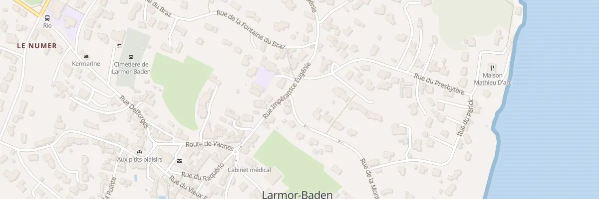Plan du 4 Imp Dan Ar Hoüet à Larmor-Baden