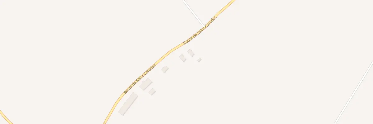 Plan du 5409 Saint-Quidic à Saint-Caradec