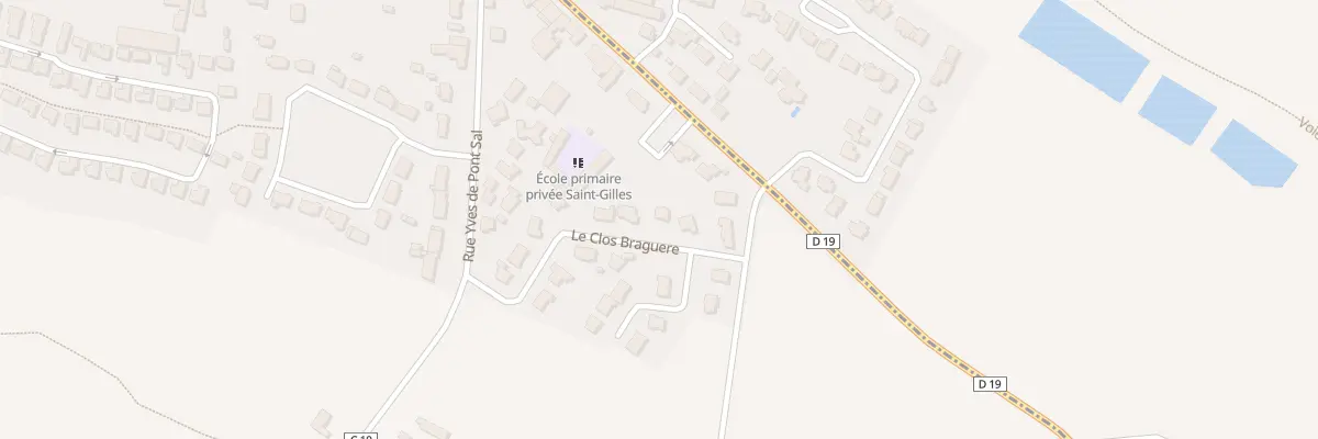 Plan du 4 Lot Le Clos Braguere à Pluneret