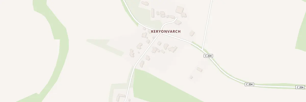 Plan du 3 Rue de la Lande Trevras à Baden