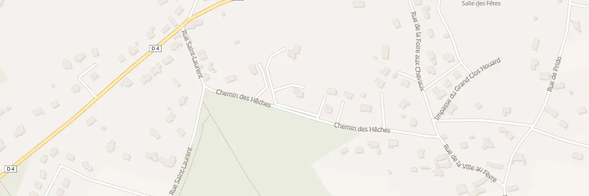 Plan du 9000 Chem des Hêches à Lantic