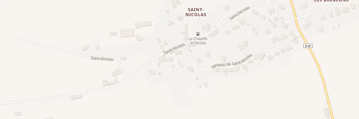 Plan du 14 Saint Nicolas à Plélo